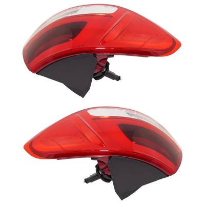Rareelectrical - Led Tail Light Assembly Right Left Pair Outer Compatible With 2016-2018 Kia Sorento Sx Limited 3.3L - Image 4