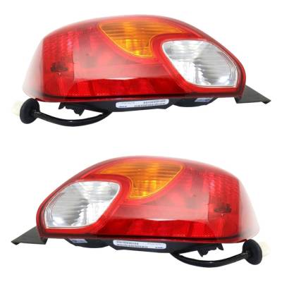Rareelectrical - Halogen Tail Light Assembly Right Left Pair Compatible With 2014-2015 Mitsubishi Mirage Rf 1.2L - Image 5