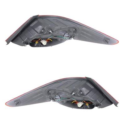 Rareelectrical - Halogen Tail Light Assembly Right Left Pair Compatible With 2015-2017 Hyundai Accent Value Edition - Image 5