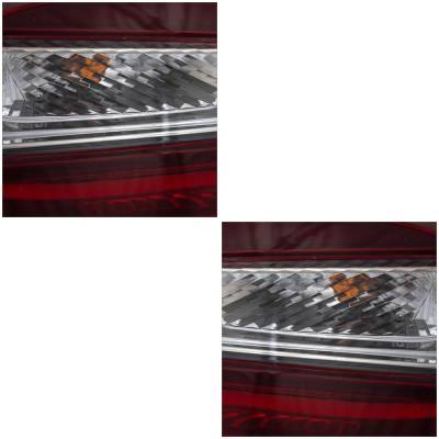 Rareelectrical - Halogen Tail Light Assembly Right And Left Pair Compatible With 2016-2017 Honda Accord Ex-L 2.4L - Image 7