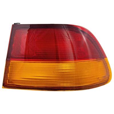 Tail Light Compatible With 1996-1998 Honda Civic 1.6L I4 D16y7 D16y8 B16a2 Right Passenger Side