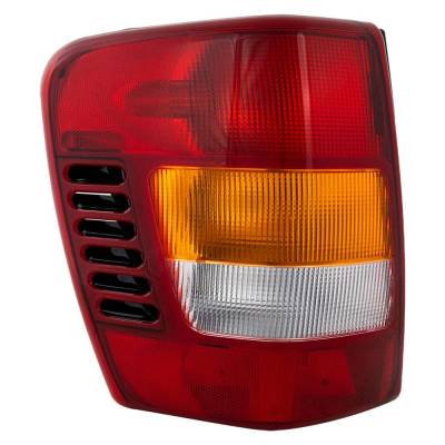 Rareelectrical - Tail Light Compatible With 1999-2003 Jeep Grand Cherokee 4.0L 4.7L I6 Powertech Left Driver Side - Image 2