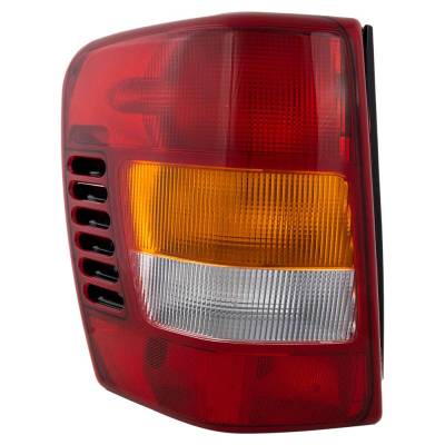 Rareelectrical - Tail Light Compatible With 1999-2003 Jeep Grand Cherokee 4.0L 4.7L I6 Powertech Left Driver Side - Image 3