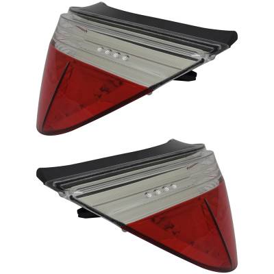 Rareelectrical - New Pair Of Tail Lights Compatible With Bmw 535I Xdrive 528I Xdrive Base 3.0L 2008 2009 2010 - Image 6