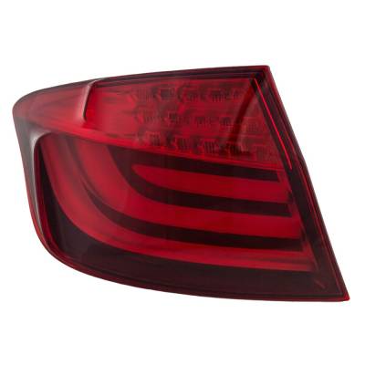 Rareelectrical - New Outer Left Tail Light Compatible With Bmw 535I Xdrive 3.0L 550I 4.4L Base Sedan 4 Door 2011 2012 - Image 2