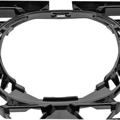 Rareelectrical - New Textured Black Grille Assembly Compatible With Mazda 3 Gs 4 Cyl 2.0L 3 Gs 4 Cyl 2.5L 3 2.5 Turbo - Image 8