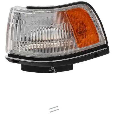 Left Corner Light Compatible With 1987-1991 Toyota Camry Dlx 2.5L (88-91) Dlx All Trac 2.0L (88-91)