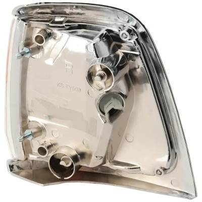 Rareelectrical - Chrome Bezel Right Corner Light Compatible With 1989-1991 Toyota Pickup Sr5 2.4L (89-90) Sr5 3.0L - Image 6