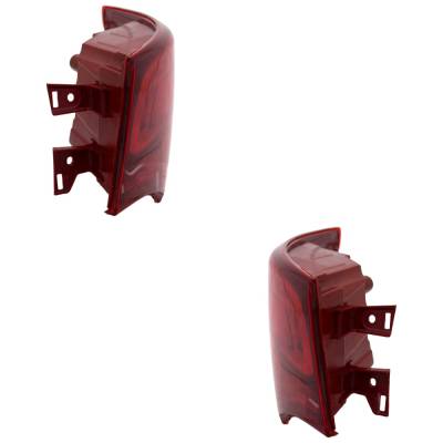 Rareelectrical - Pair Of Tail Lights Compatible With 2017-2018 Hyundai Santa Fe Sport Base 2.4L (17-18) 2.0T 2.0L - Image 5