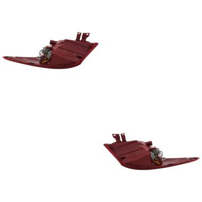 Rareelectrical - Pair Of Tail Lights Compatible With 2017-2018 Hyundai Santa Fe Sport Base 2.4L (17-18) 2.0T 2.0L - Image 6