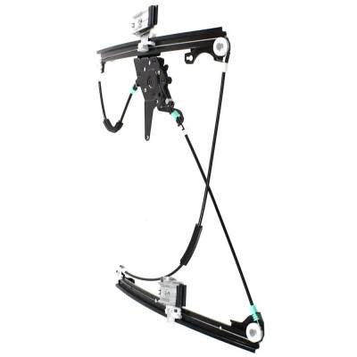 Rareelectrical - New Left Front Window Regulator Without Motor Compatible With Volkswagen Jetta Gl 4 Cyl 2.0L Golf - Image 2