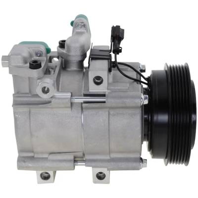Rareelectrical - New 6-Groove Pulley A/C Compressor Compatible With Hyundai Kia Santa Fe Gls 6 Cyl 2.7L Sonata Gls 6 - Image 2