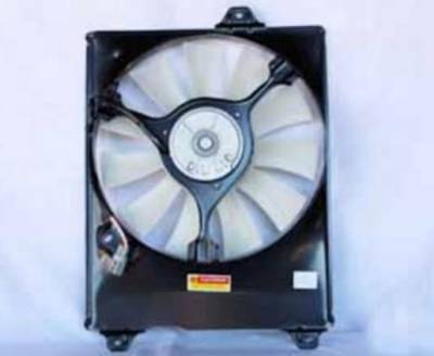 New Ac Condenser Fan Assembly Compatible With 1998-2003 Toyota Sienna Mark T1 16361-0A090
