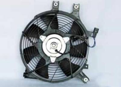 New Ac Condenser Fan Assembly Compatible With 1998-2004 Mitsubishi Montero Sport Mr315449