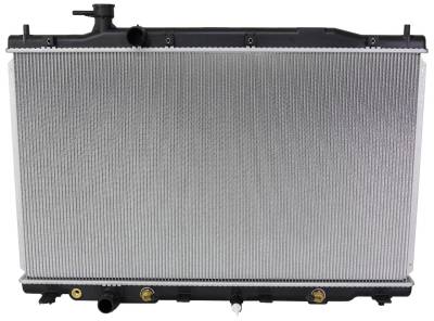 New Radiator Assembly Compatible With Honda 10-11 Cr-V 2.4L L4 2354Cc W/ Automatic Trans Cu13031