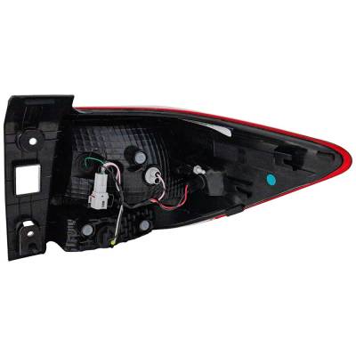 Rareelectrical - Halogen Tail Light Assembly Left Driver Side Outer Compatible With 2017-2019 Subaru Impreza Limited - Image 3