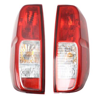 Rareelectrical - New Pair Of Tail Lights Compatible With Nissan Frontier Desert Runner Crew Extended 2014 2015 2016 - Image 1