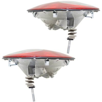 Rareelectrical - New Pair Of Tail Lights Compatible With Volkswagen Beetle S Se Hatchback 2 Door 2.5L 2008 By Number - Image 2