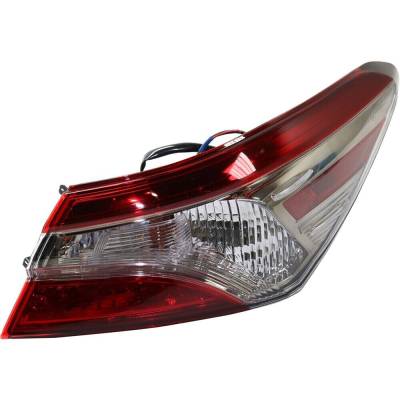 Rareelectrical - Tail Light Compatible With 2018-2020 Toyota Camry 2.5L I4 A25a-Fks A25a-Fxs 208Hp Replaces - Image 1
