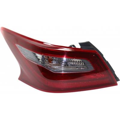 Halogen Tail Light Assembly Left Driver Side Compatible With 2018 Nissan Altima Sv 2.5L Sl I4 Sedan