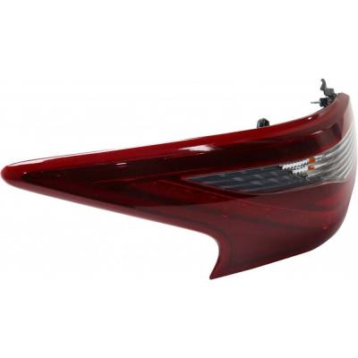Rareelectrical - Halogen Tail Light Assembly Left Driver Side Compatible With 2018 Nissan Altima Sv 2.5L Sl I4 Sedan - Image 2
