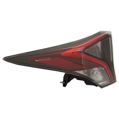 Rareelectrical - Led Tail Light Assembly Left Driver Side Compatible With 2016-2018 Toyota Prius Two Eco 1.8L Prius - Image 2