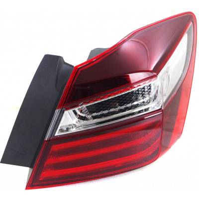 Rareelectrical - Halogen Tail Light Assembly Passenger Side Compatible With 2016-2017 Honda Accord Ex-L 2.4L Sport - Image 3