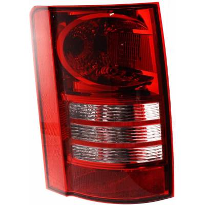 Halogen Tail Light Assembly Left Driver Side Compatible With 2008-2010 Chrysler Town & Country
