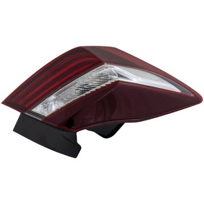 Rareelectrical - Halogen Tail Light Assembly Driver Side Compatible With 2016-2017 Honda Accord Ex-L 2.4L Sport 2.4L - Image 6