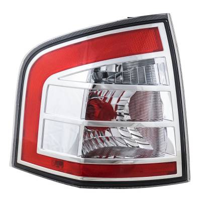 Rareelectrical - Halogen Tail Light Assembly Driver Side Compatible With 2007-2010 Ford Edge Sel Se 3.5L V6 Duratec - Image 2