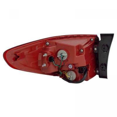 Halogen Tail Light Assembly Right Passenger Side Outer Compatible With 2017-2019 Hyundai Santa Fe Xl