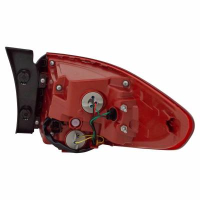 Halogen Tail Light Assembly Left Driver Side Outer Compatible With 2017-2019 Hyundai Santa Fe Xl Se