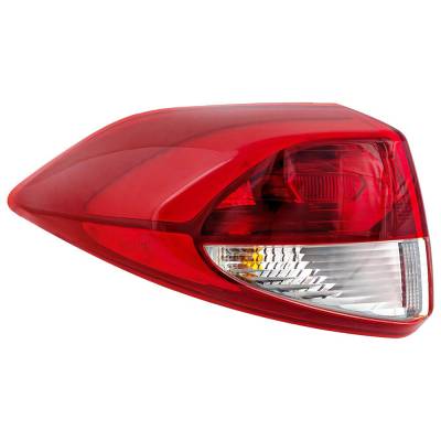 Halogen Tail Light Assembly Driver Side Compatible With 2016-2018 Hyundai Tucson Eco 1.6L Sel 1.6L