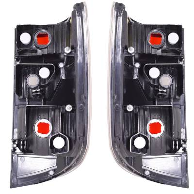 Rareelectrical - New Pair Of Tail Lights Compatible With Honda Ridgeline Rt Rtl Rts Crew Cab Pickup 3.5L 2009 2010 - Image 3