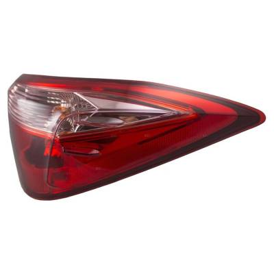 Tail Light Compatible With 2017-2019 Toyota Corolla 1.8L I4 132Hp Replaces 81550-02B00 8155002B00