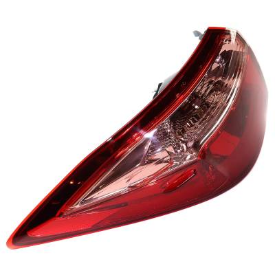 Rareelectrical - Halogen Tail Light Assembly Driver Side Outer Compatible With 2017-2019 Toyota Corolla Le 1.8L I4 - Image 3