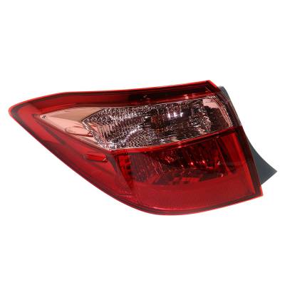 Rareelectrical - Halogen Tail Light Assembly Driver Side Outer Compatible With 2017-2019 Toyota Corolla Le 1.8L I4 - Image 8