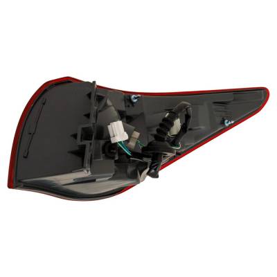 Rareelectrical - Tail Light Compatible With 2016-2017 Infiniti Q-50 Replaces 26555-4Hb0c 265554Hb0c In2804107 - Image 3