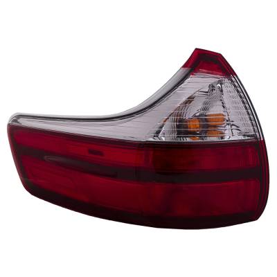 Halogen Tail Light Assembly Driver Side Outer Compatible With 2020-2020 Toyota Sienna Le 3.5L V6