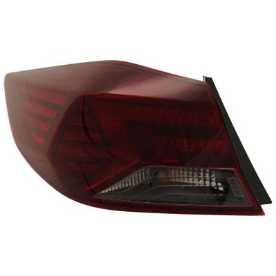 Rareelectrical - Halogen Tail Light Assembly Left Driver Side Outer Compatible With 2019-2020 Hyundai Elantra Value - Image 3