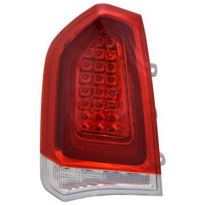 Led Tail Light Assembly Driver Side Compatible With 2015-2023 Chrysler 300 Touring L 3.6L V6 300 C