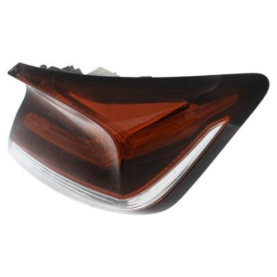 Rareelectrical - Halogen Tail Light Assembly Passenger Side Compatible With 2014-2015 Honda Civic Ex 1.8L I4 Coupe - Image 2