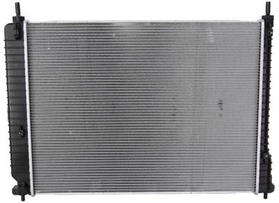 Rareelectrical - New Radiator Assembly Compatible With Saturn 08-10 Vue 2.4L 3.5L 3.6L L4 V6 145 213 217 Cid 3438 - Image 2