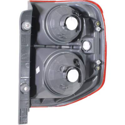 Rareelectrical - Halogen Tail Light Assembly Left Driver Side Compatible With 2003-2004 Honda Pilot Ex 3.5L Ex-L 3.5L - Image 2