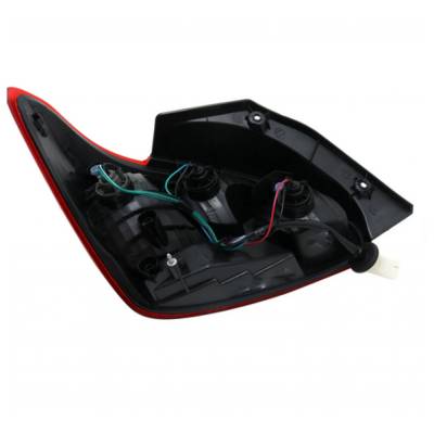 Rareelectrical - Halogen Tail Light Assembly Passenger Side Compatible With 2014-2015 Mitsubishi Mirage Rf 1.2L - Image 2