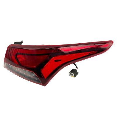 Halogen Tail Light Assembly Right Passenger Side Outer Compatible With 2018-2022 Hyundai Accent Sel