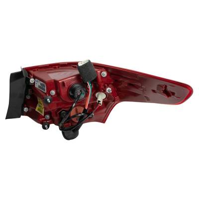 Rareelectrical - Halogen Tail Light Assembly Left Driver Side Outer Compatible With 2018-2022 Hyundai Accent Sel 1.6L - Image 4