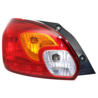 Halogen Tail Light Assembly Driver Side Compatible With 2014-2015 Mitsubishi Mirage Rf 1.2L Mirage