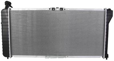 Rareelectrical - New Radiator Assembly Compatible With Pontiac 97-99 Grand Prix 3.1L 3.8L V6 3136Cc 3791Cc 3800Cc - Image 2