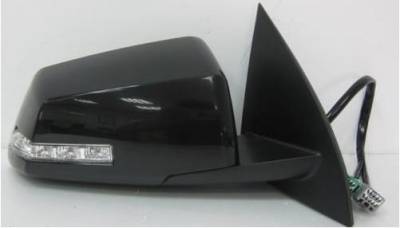 New Right Passenger Door Mirror Compatible With 2009-2012 Chevrolet Traverse W/ Signal Lamp 20879245